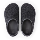 The Sak Bolo Clog - Hand Crochet - Ash Static