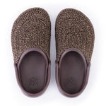 The Sak Bolo Clog - Hand Crochet - Nutmeg Static