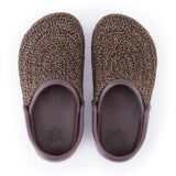 The Sak Bolo Clog - Hand Crochet - Nutmeg Static