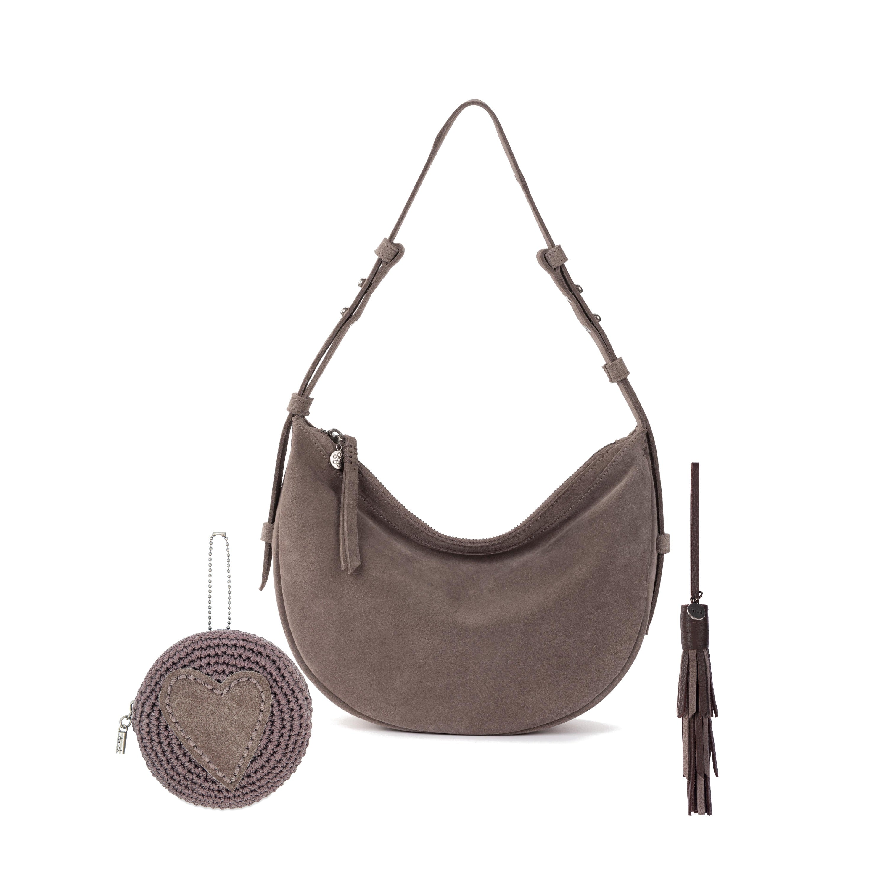 The Sak Tess Shoulder Bag and Circle Coin Pouch 3 Piece Set