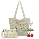 The Sak Sola Carryall Tote 3 Piece Set